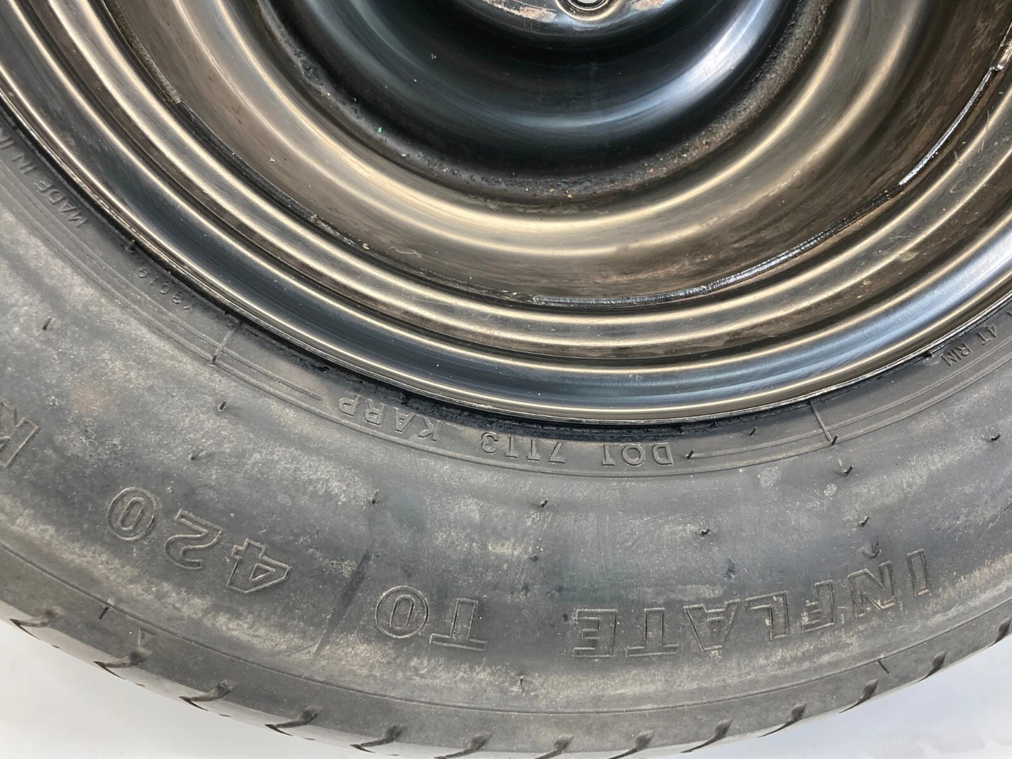 2011-2020 NISSAN ROGUE EMERGENCY SPARE TIRE WHEEL COMPACT DONUT T155/90D16 OEM