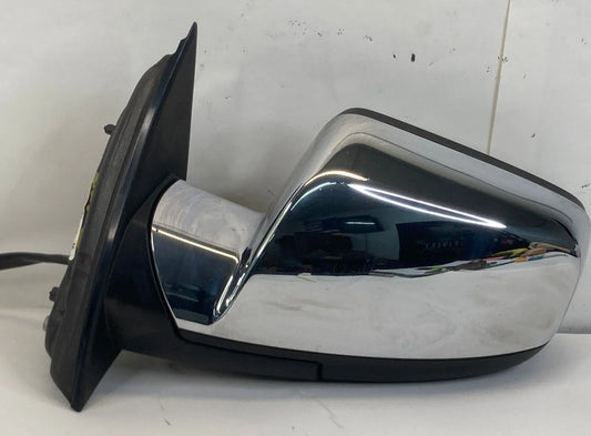 15-17 CHEVROLET EQUINOX DOOR MIRROR DRIVER LEFT LH CHROME OEM FACTORY 23467287