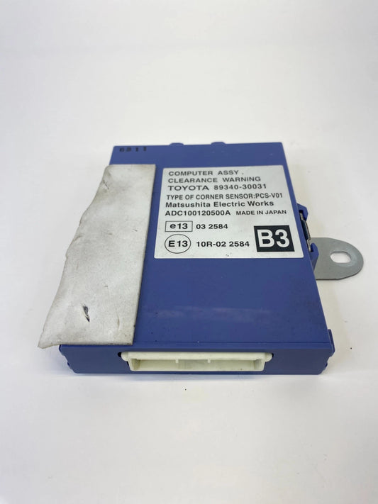 07-11 LEXUS GS350 CLEARANCE WARNING PARKING ASSIST CONTROL MODULE 8934030031 OEM
