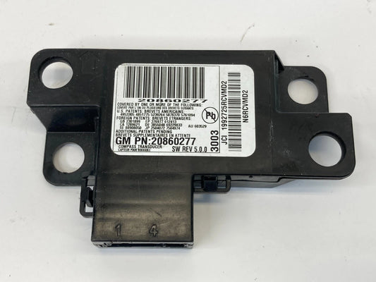2012-2015 CHEVROLET CAPTIVA SPORT NAVIGATION COMPASS CONTROL MODULE 20860277 OEM