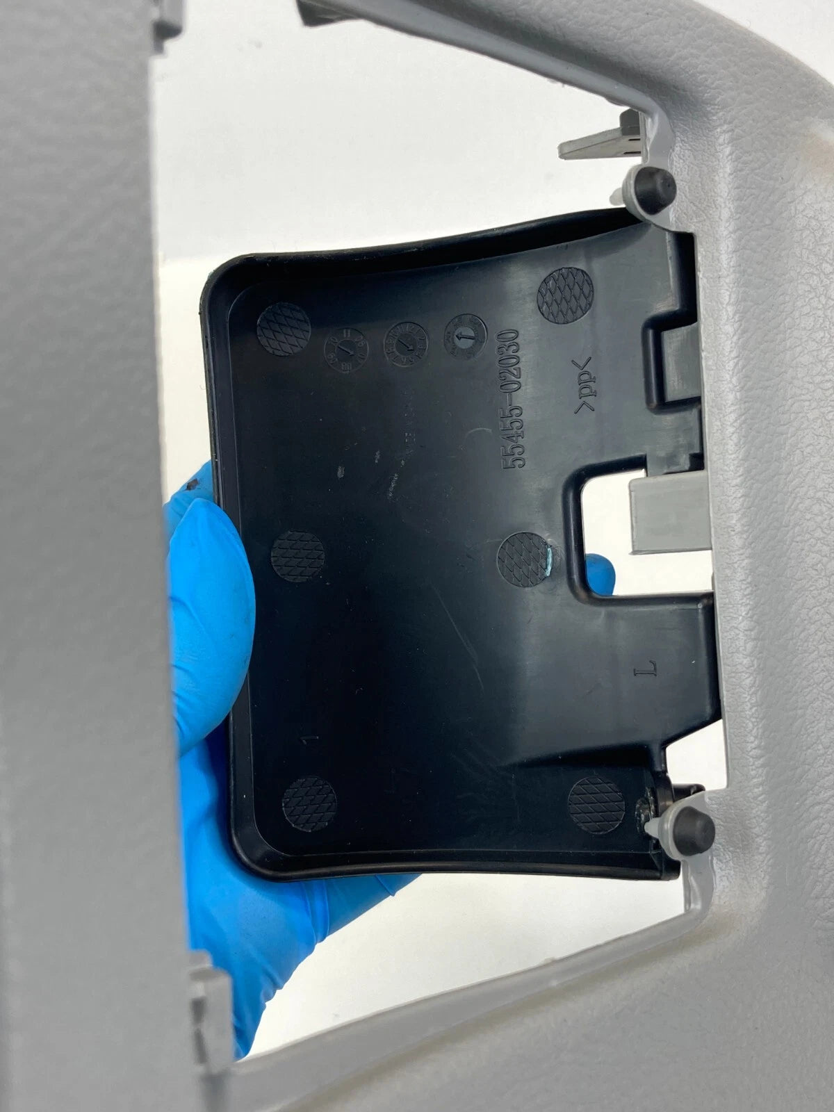 2011-2013 TOYOTA COROLLA SEDAN 4-DR LEFT LOWER DASH MIRROR SWITCH BEZEL 55480021