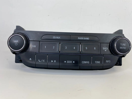 2013 2014 2015 CHEVROLET MALIBU DASH RADIO PANEL CONTROLS UNIT 23430066 OEM