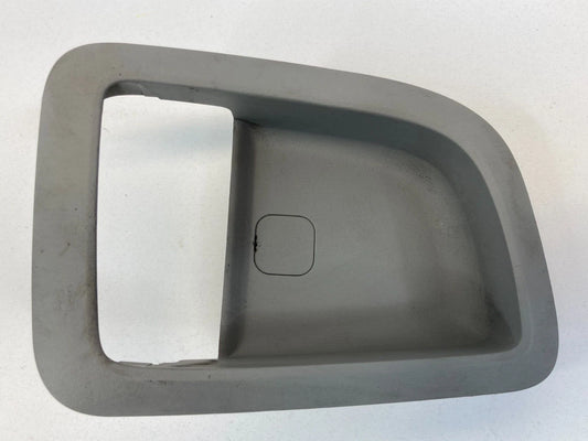2004-2009 KIA SPECTRA EX SEDAN REAR RIGHT SIDE DOOR HANDLE BEZEL TRIM 836212F000