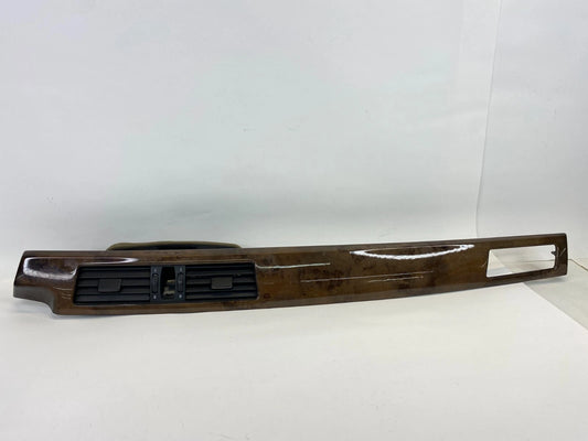 06 07 BMW 530I 08-10 535I DASH RIGHT SIDE MOLDING GARNISH WOODGRAIN TRIM W/ VENT