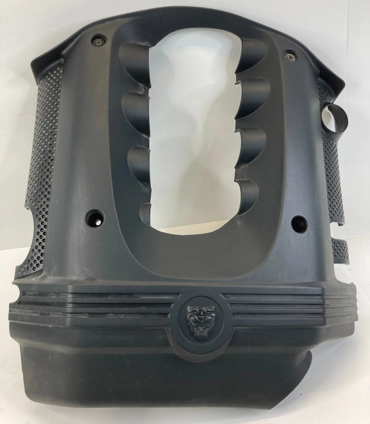 2009 2010 JAGUAR XF 4.2L V8 ENGINE COVER MOTOR TOP TRIM PANEL 6W93-6A949-BA OEM