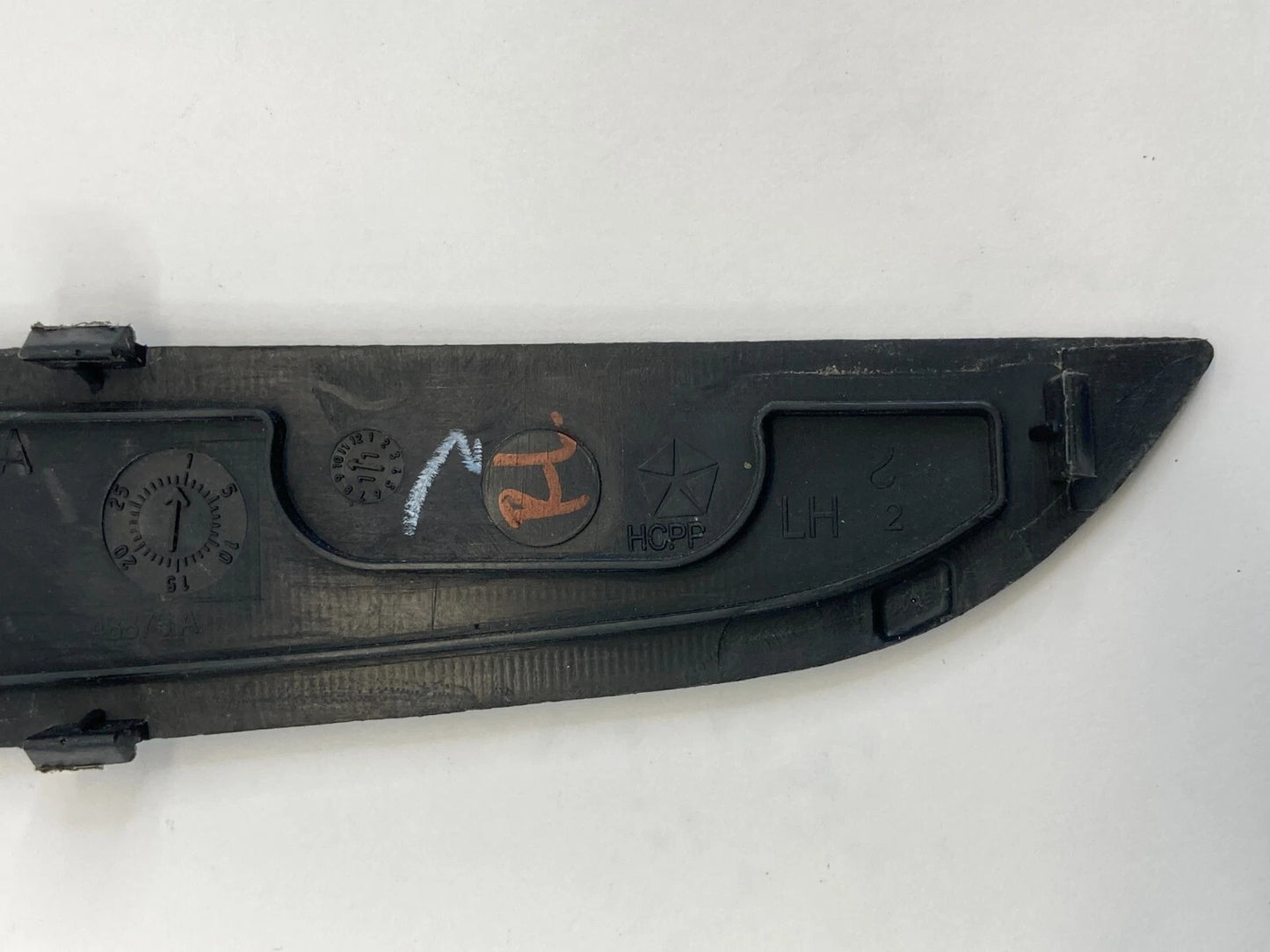 11-23 DODGE CHARGER REAR LEFT DOOR HANDLE INSERT INNER TRIM COVER 1SE59TRMAA OEM