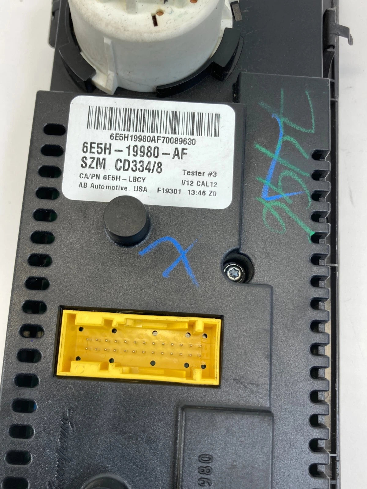 06-09 MERCURY MILAN HVAC AC HEAT TEMPERATURE CLIMATE CONTROL SWITCH 6E5H19980AF