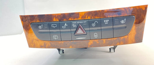 2003-2006 MERCEDES-BENZ E500 DASH HAZARD SWITCH CONTROL PANEL OEM A2116800572