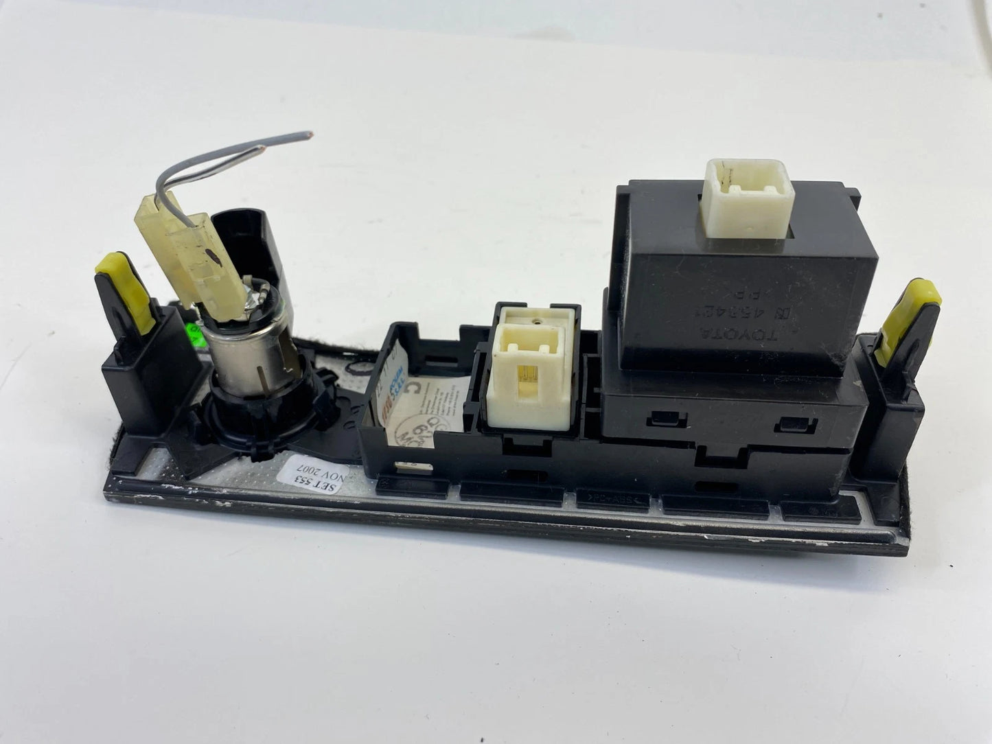 2004-09 LEXUS RX350 RX400H CONSOLE HEAT SEAT SWITCH HEADLIGHT WASH PANEL W BEZEL