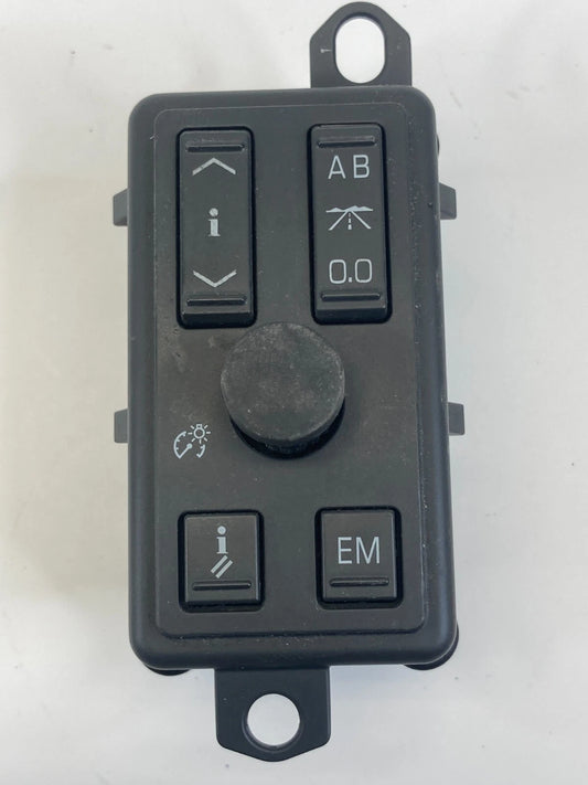 2005-2011 CADILLAC STS DASH DIMMER TRIP INFO CONTROL SWITCH BUTTON 25827228 OEM