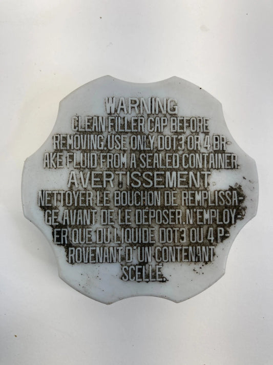 06-11 HYUNDAI ACCENT 1.6L BRAKE MASTER CYLINDER RESERVOIR FLUID CAP COVER OEM