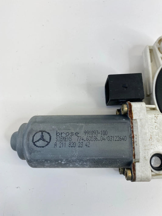 03 04 05 06 MERCEDES BENZ E500 REAR LEFT DOOR POWER WINDOW MOTOR A2118202342 OEM