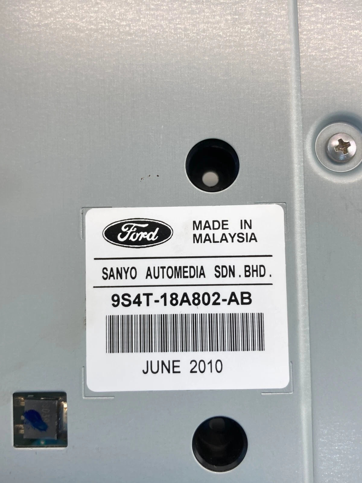 09 10 11 FORD FOCUS RADIO AUDIO CONTROL FACE PLATE PANEL 9S4T-18A802-AB OEM