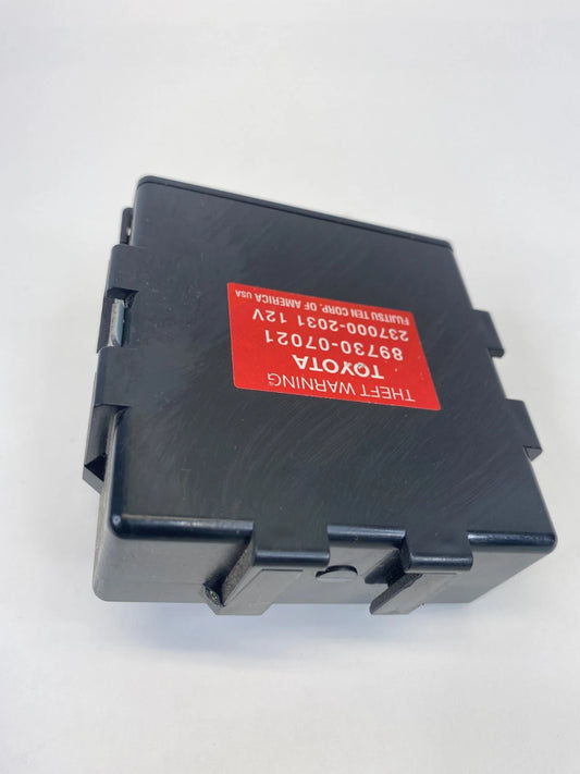 2000-2004 TOYOTA AVALON THEFT WARNING LOCK CONTROL MODULE FRONT OEM 89730-07021