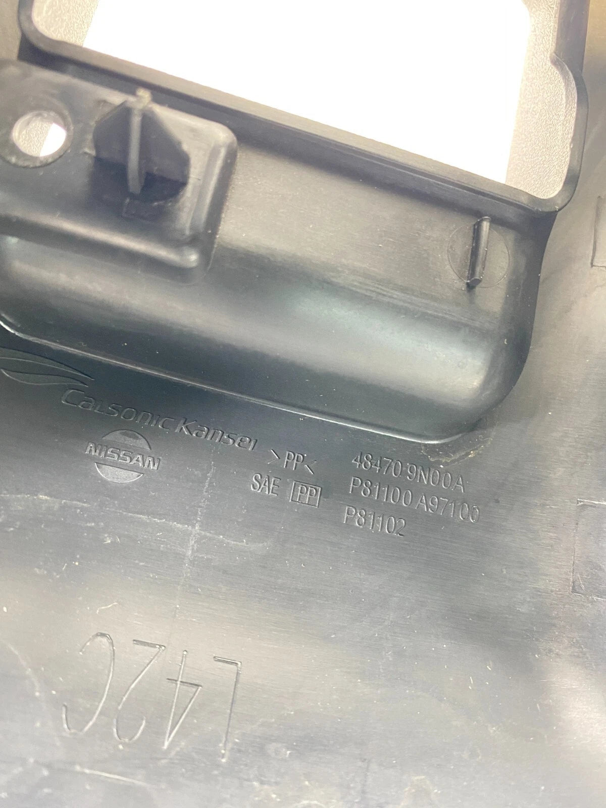 2009-2014 NISSAN MAXIMA STEERING COLUMN SHORUD TRIM COVER BEZEL 48470-9N00A OEM