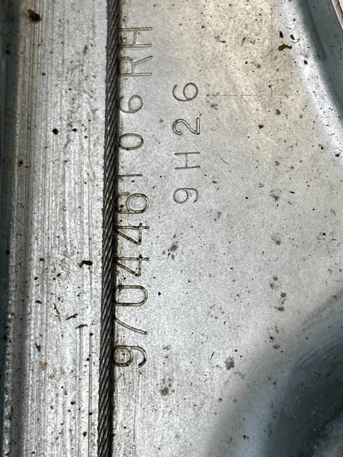 2007-2012 GMC ACADIA REAR RIGHT PASSENGER WINDOW MOTOR REGULATOR 970446106 OEM