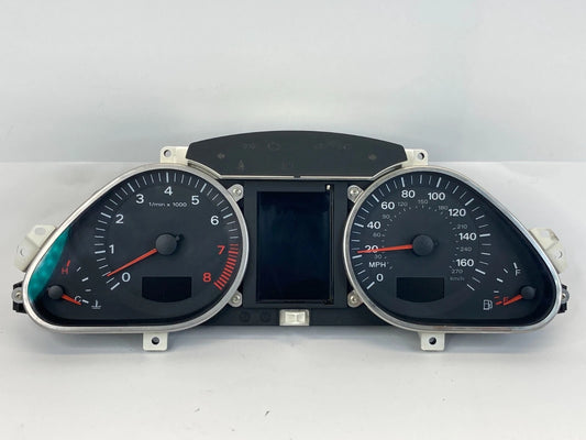 05-08 AUDI A6 QUATTRO INSTRUMENT CLUSTER SPEEDOMETER UNK MILES 4F0-920-950M OEM