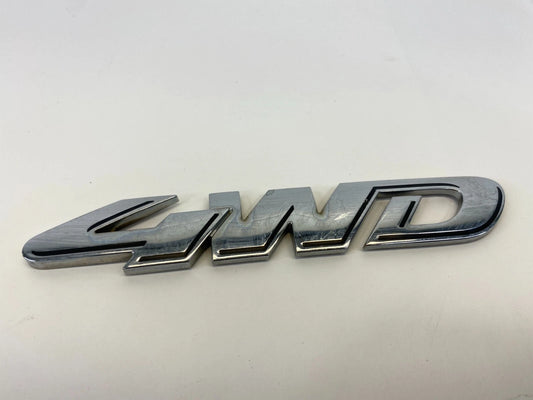 2008-2012 FORD ESCAPE REAR HATCH TRUNK 4WD EMBLEM BADGE OEM FACTORY 8L84-7843156