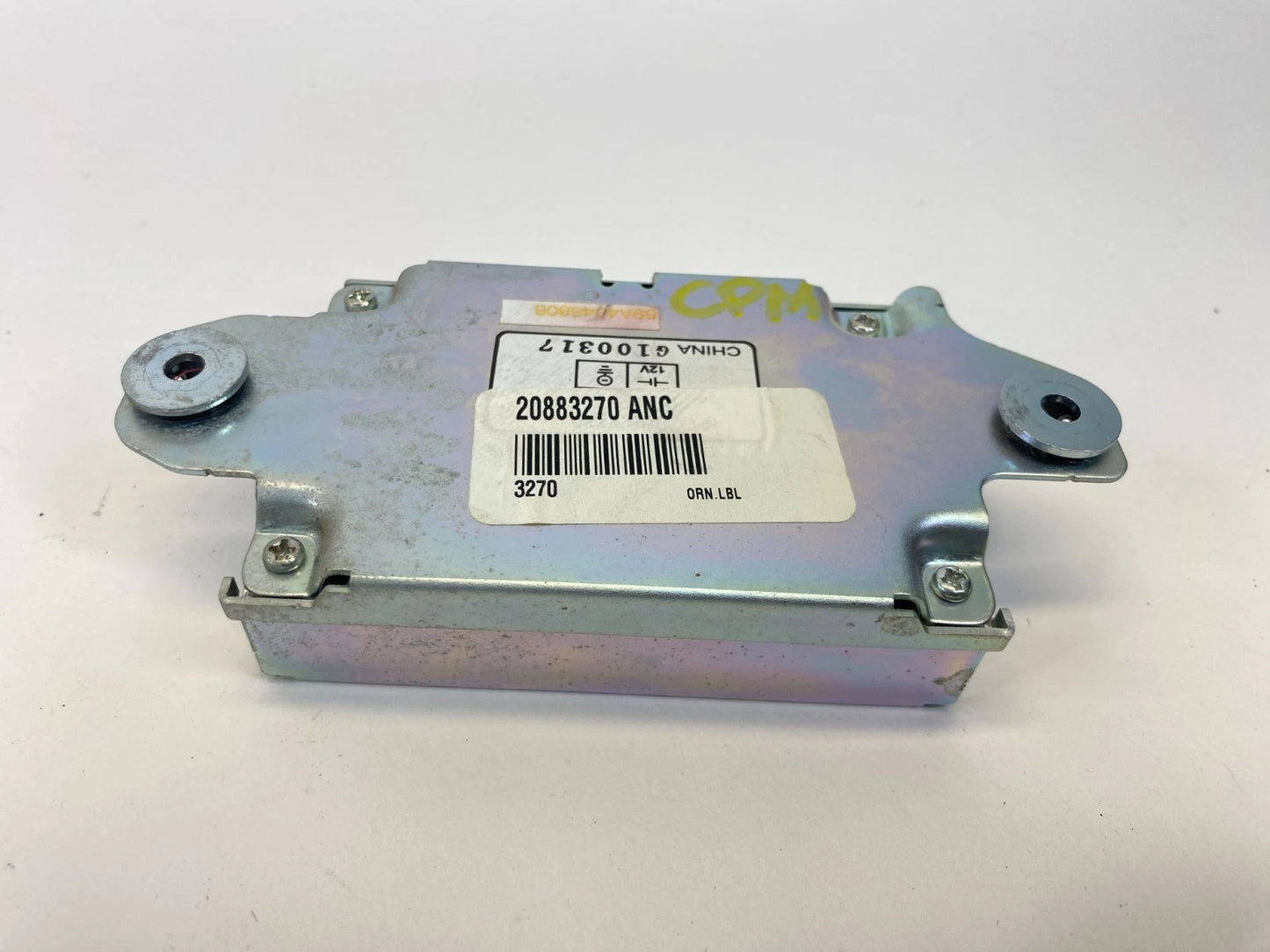 2010-2017 CHEVROLET EQUINOX ACTIVE NOISE CANCELLATION CONTROL MODULE 20883270