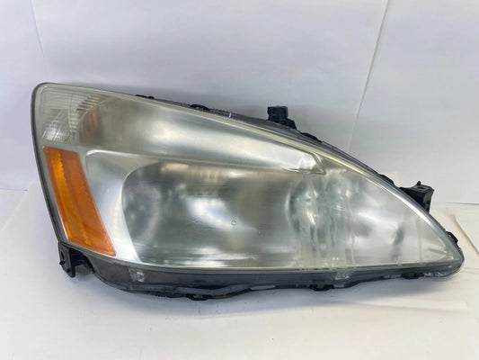 2003-2007 HONDA ACCORD SEDAN HALOGEN HEADLIGHT LAMP FRONT RIGHT PASSENGER OEM