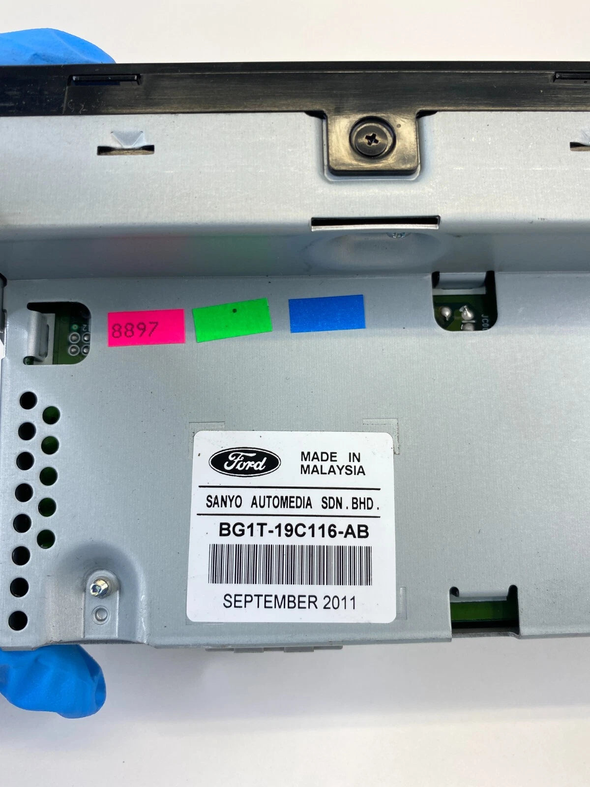 2011 2012 Ford Taurus Radio Information Screen Display Unit BG1T-19C116-AB OEM