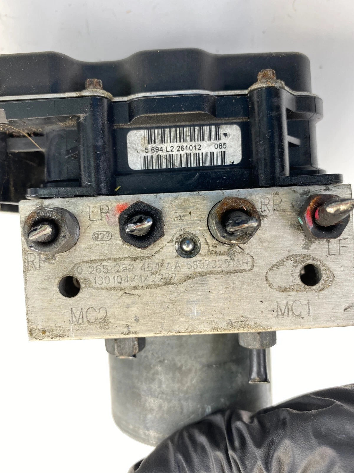 12-19 FIAT 500 1.4 AT FWD ABS ANTI LOCK BRAKE PUMP CONTROL MODULE 68073251AH OEM