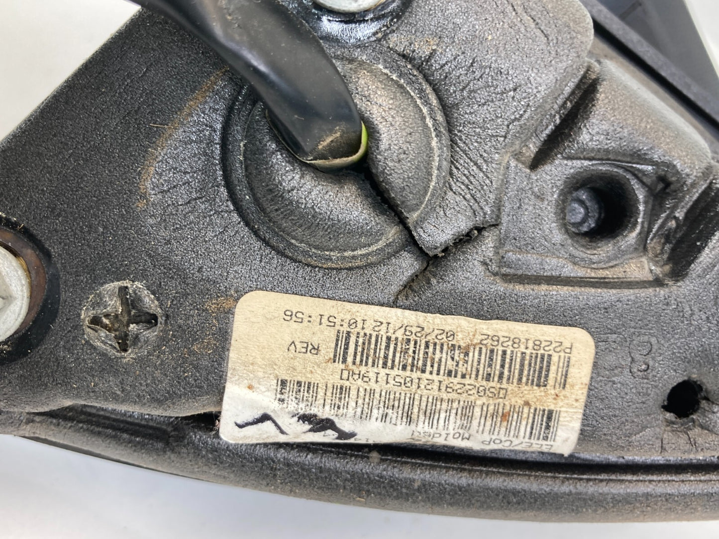 2012-2014 Chevy Equinox Left Driver Side View Door Mirror 22818262 Textured