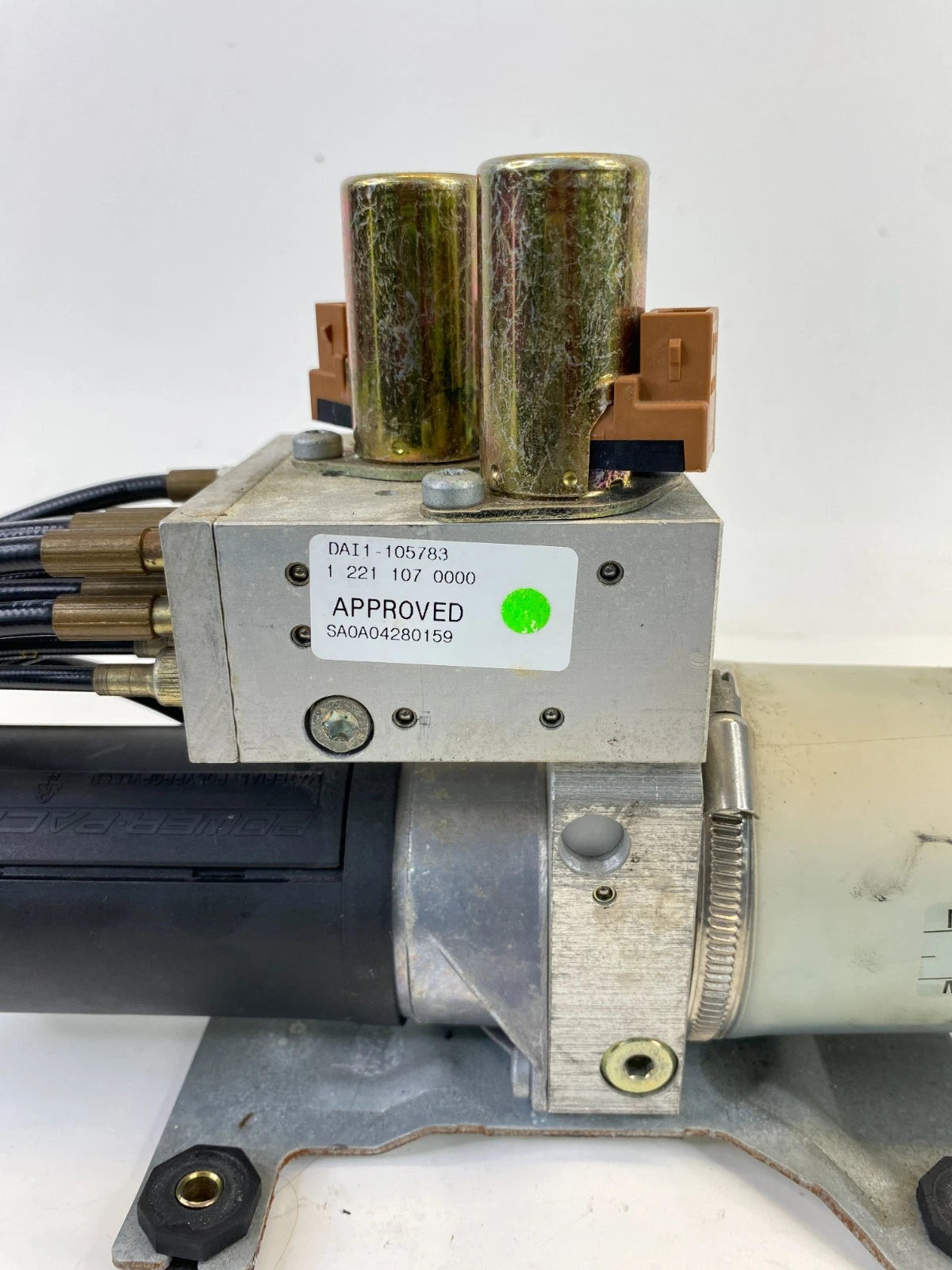 2004-2010 Saab 9-3 Convertible Roof Top Hydraulic Lift Pump Motor OEM