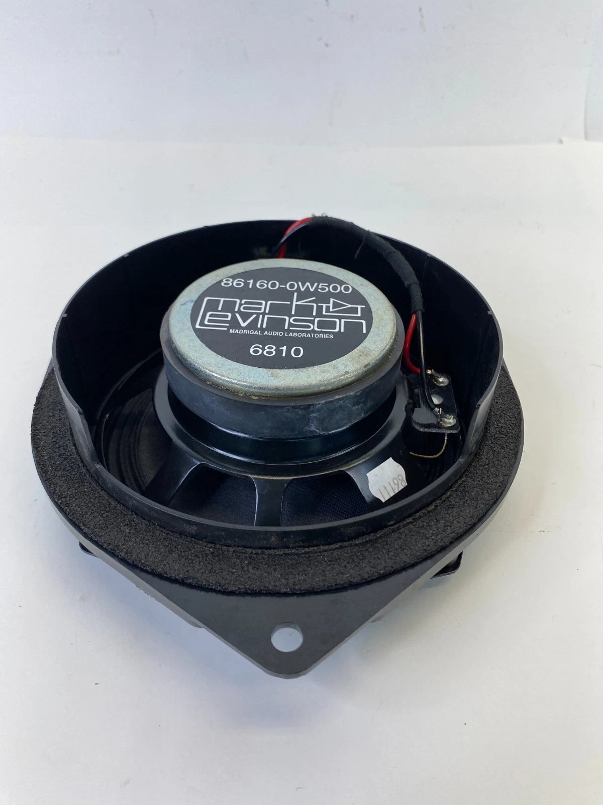 02 03 LEXUS ES300 FRONT LEFT OR RIGHT DOOR SPEAKER AUDIO ASSY 86160-0W500 OEM