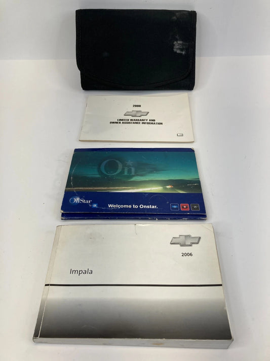 2008 08 CHEVY CHEVROLET OWNER MANUAL WARANTY GUIDE BOOK ONSTAR W/ CASE OEM