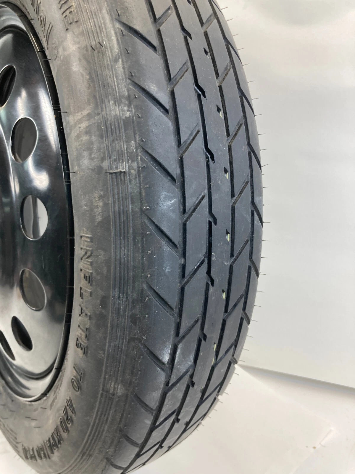 2003-2005 JAGUAR S-TYPE EMERGENCY SPARE TIRE WHEEL COMPACT DONUT T145/80R16 OEM