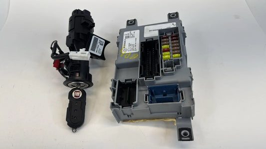 2012-2017 FIAT 500 1.4L AT BODY CONTROL MODULE W/ IGNITION SWITCH 68184342AD