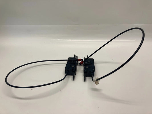 00-06 BMW X5 REAR LOWER LEFT & RIGHT TRUNK LID LATCH LOCK W/ CABLES 51248408964