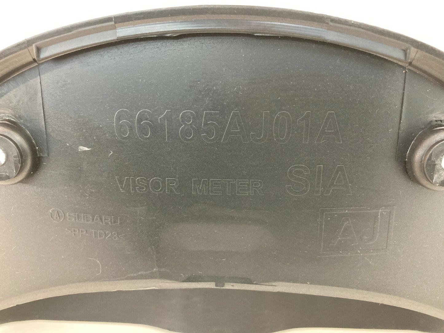 2010-2014 SUBARU OUTBACK INSTRUMENT PANEL SPEEDOMETER COVER BEZEL TRIM 66185AJ01