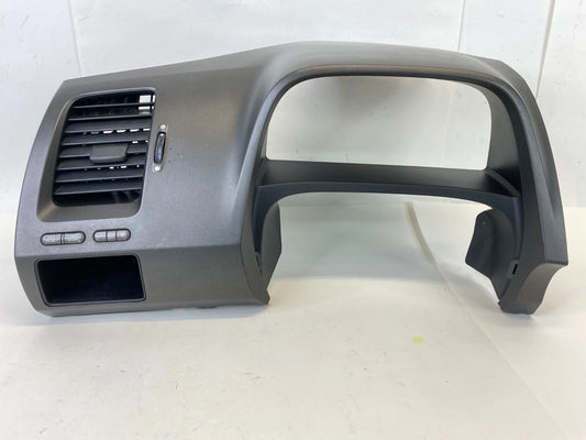 2006-2011 HONDA CIVIC DASH SPEEDOMETER INSTRUMENT CLUSTER BEZEL PANEL OEM