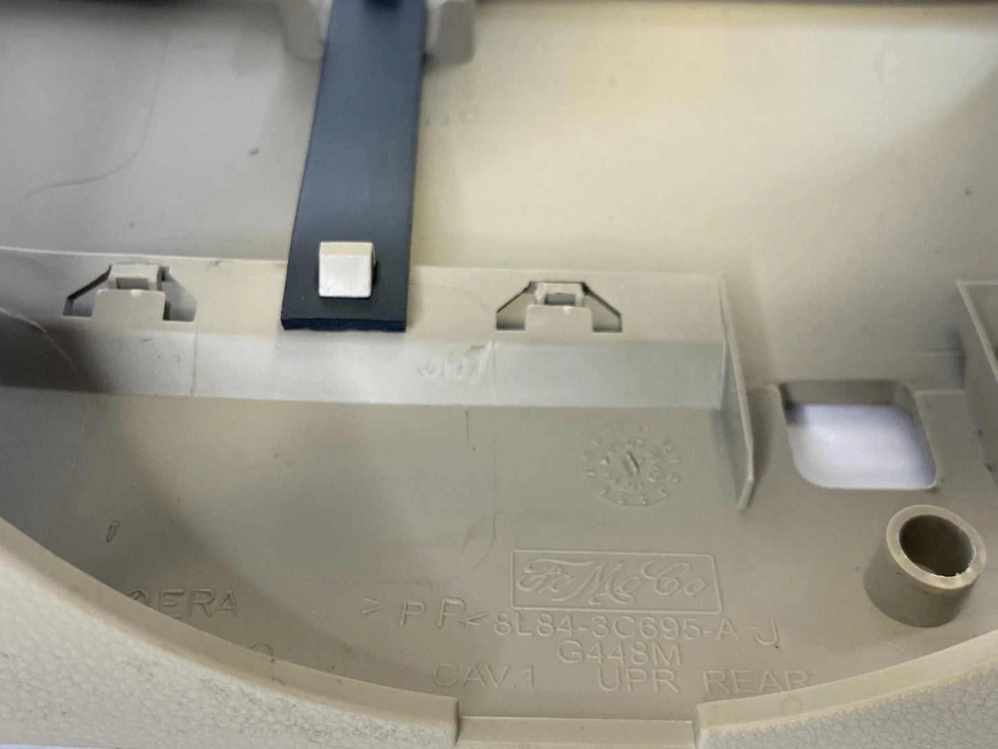 2008-2012 FORD ESCAPE UPPER & LOWER STEERING COLUMN COVER SHROUD TRIM OEM