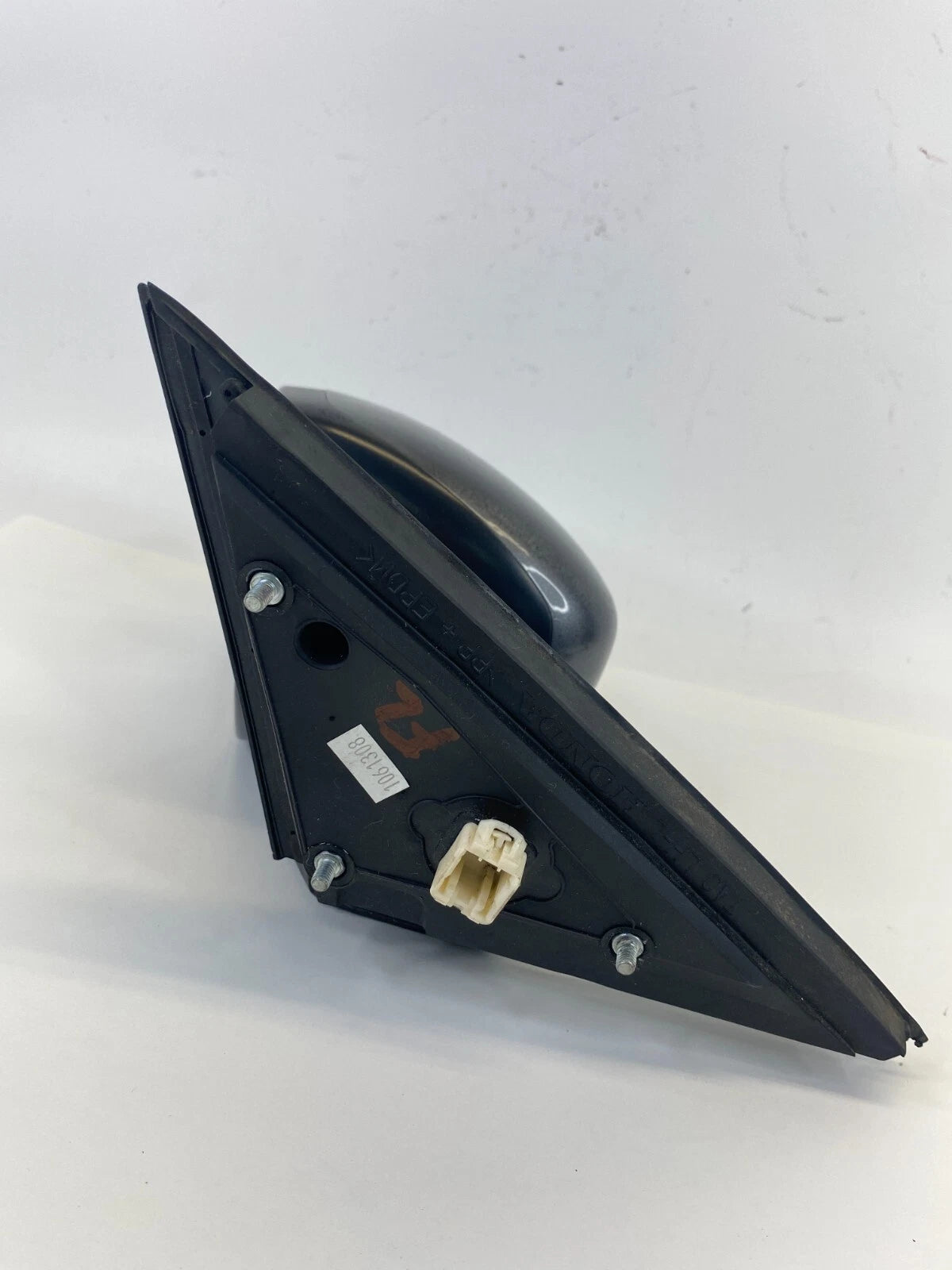2008-2012 HONDA ACCORD LEFT DRIVER SIDE VIEW DOOR MIRROR BLACK ASSY OEM