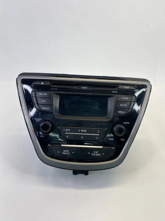2014-2016 HYUNDAI ELANTRA AM FM RADIO CD MP3 PLAYER UNIT 96170-3X156GU OEM