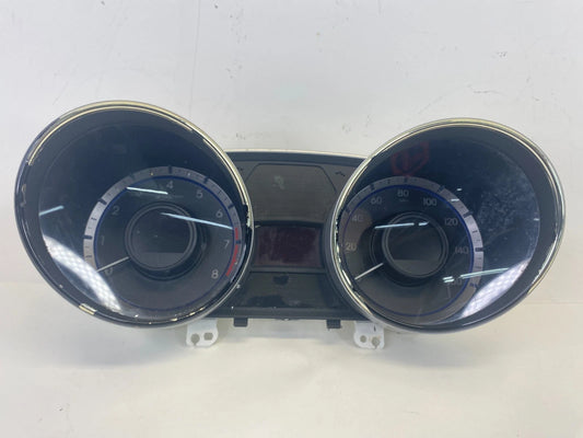 12 13 HYUNDAI SONATA 2.4L AT SPEEDOMETER INSTRUMENT CLUSTER 136K M 94001-3Q014