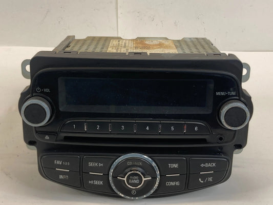 2012 12 CHEVY SONIC DASH RADIO RECEIVER STEREO CD PLAYER AM/FM ASSY 95179057 OEM