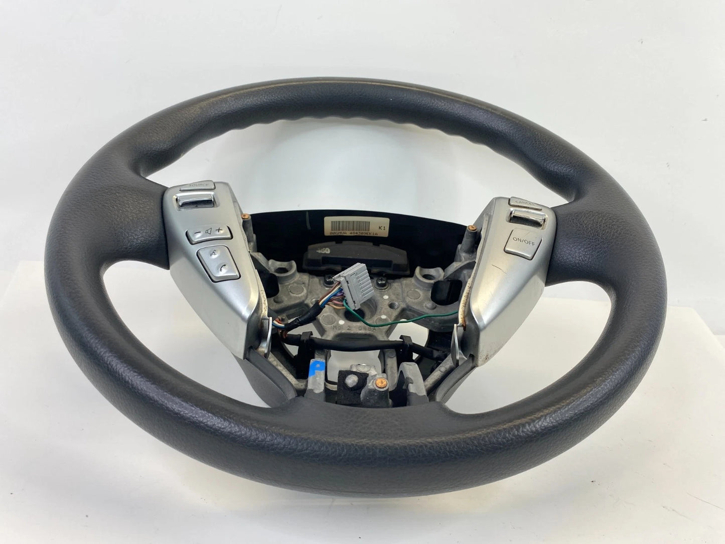 2017-2019 NISSAN VERSA STEERING WHEEL W CRUISE CONTROL SWITCHES OEM 48430-9EK1A