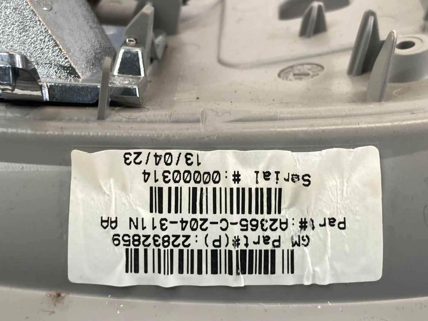 2010-2013 GMC TERRAIN OVERHEAD ROOF MOUNTED CONSOLE MAP LIGHTS 22832859 OEM