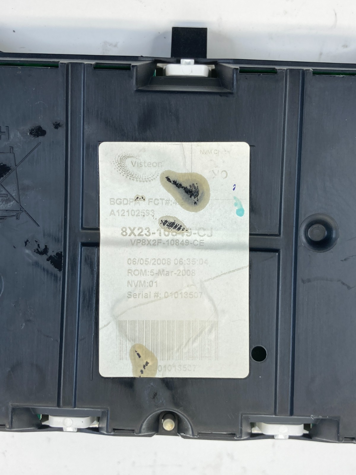 2009 Jaguar XF Instrument Cluster Speedometer Gauges UNK Miles 6W8F-10894-A OEM