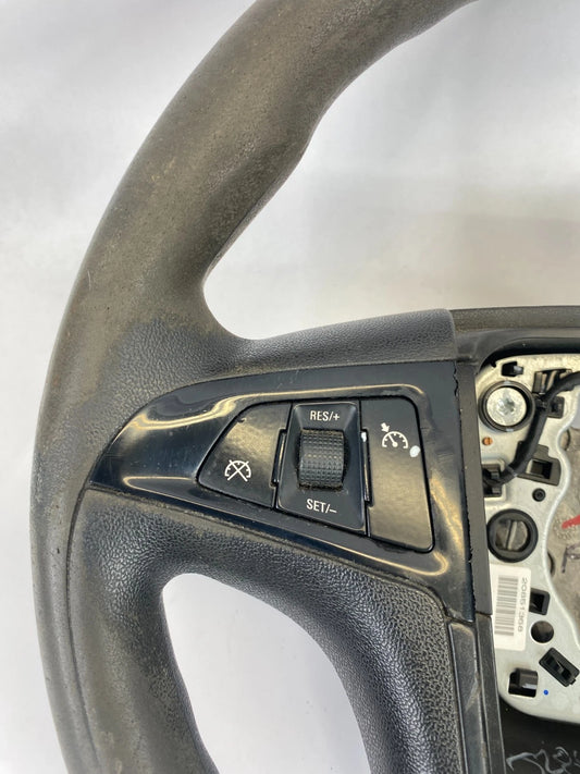 2010 2011 CHEVROLET EQUINOX STEERING WHEEL W/ CRUISE CONTROL BLACK OEM