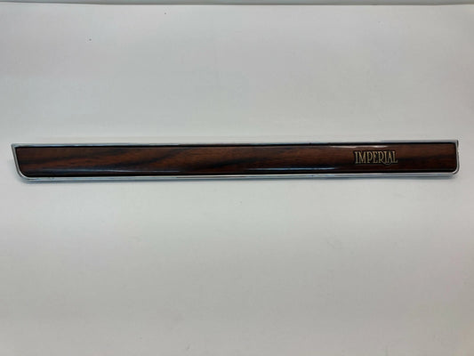 1990-1993 CHRYSLER IMPERIAL FRONT DASH PASSENGER SIDE WOODGRAIN TRIM 5265263 OEM