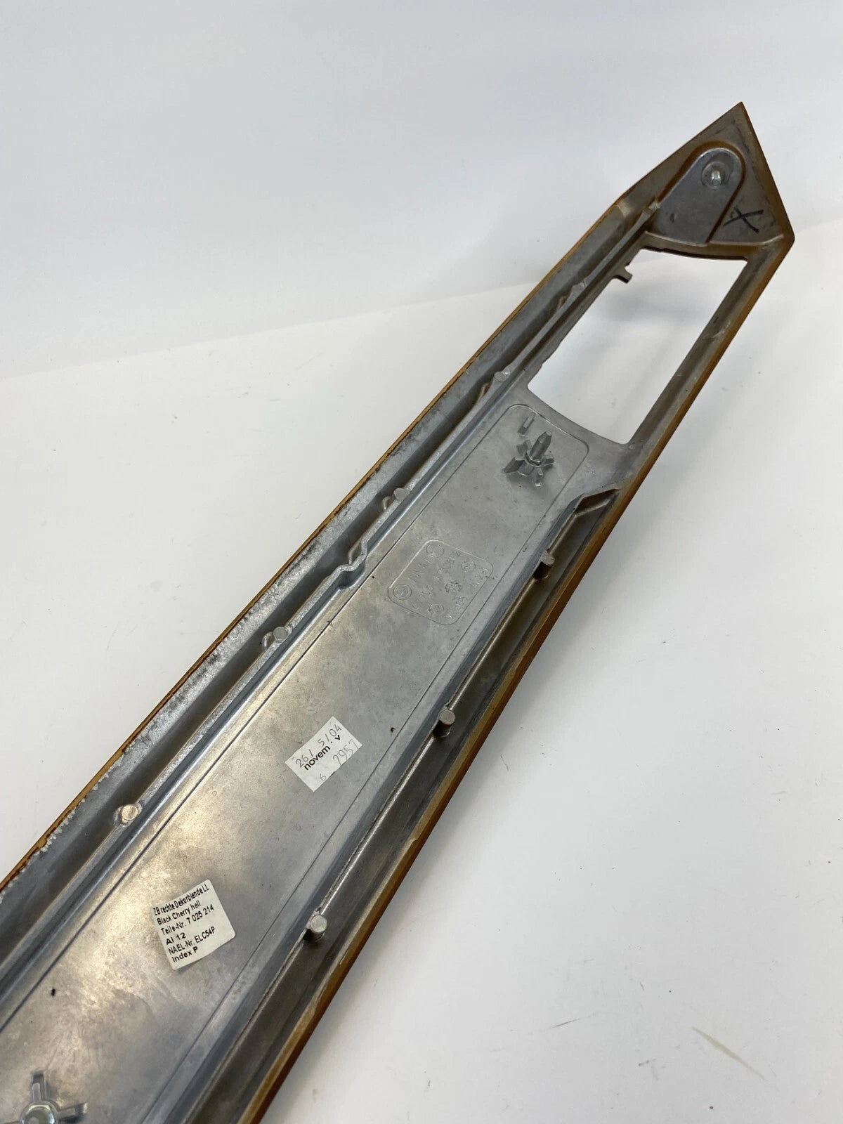 2002-2005 BMW 745I 04-06 760I FR RIGHT DASH TRIM MOLDING COVER BEZEL 7025214 OEM