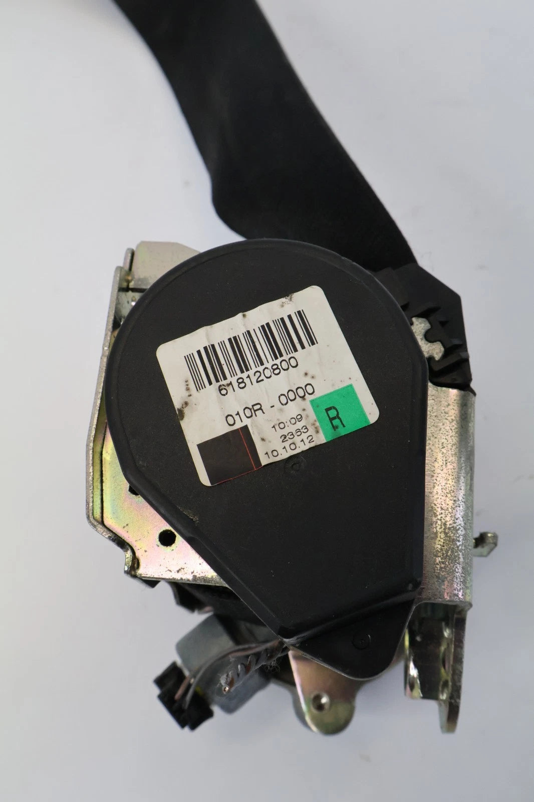 2011-2016 BMW 528I 535I 550I FRONT RIGHT SIDE SEAT BELT RETRACTOR 618120800 OEM