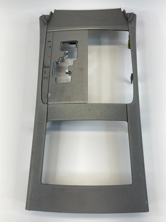 07-09 TOYOTA CAMRY CENTER CONSOLE SHIFTER SELECTOR TRIM PANEL BEZEL 58805-06070