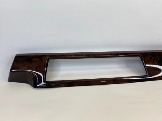 2008-2010 BMW 535I 528I FR DASH RIGHT MOLDING TRIM BEZEL WOODGRAIN OEM 697026803