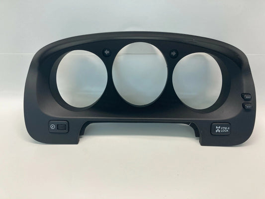 2001-2006 ACURA MDX SPEEDOMETER INSTRUMENT CLUSTER DASH BEZEL TRIM PANEL OEM